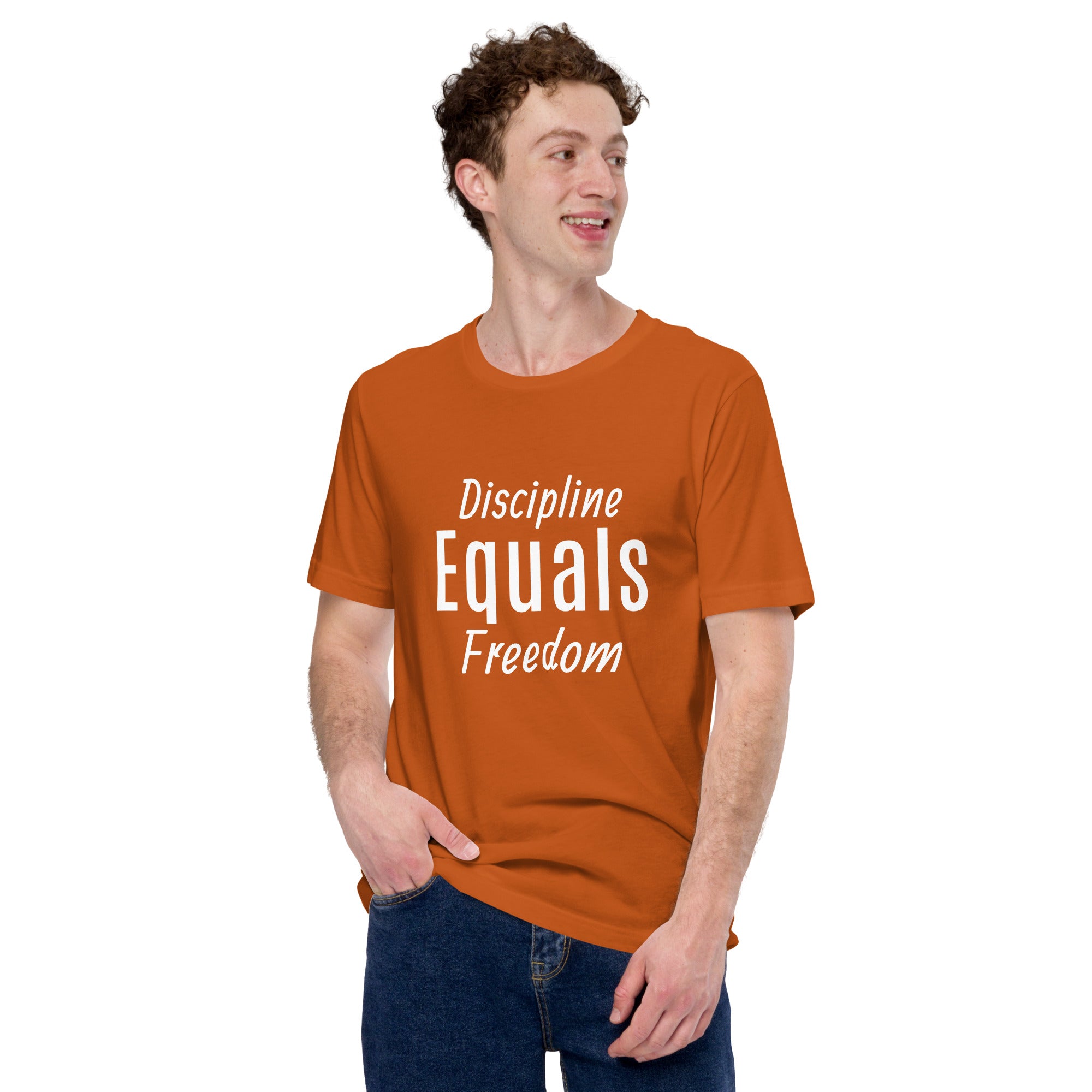 Discipline Equals Freedom Men T-shirt