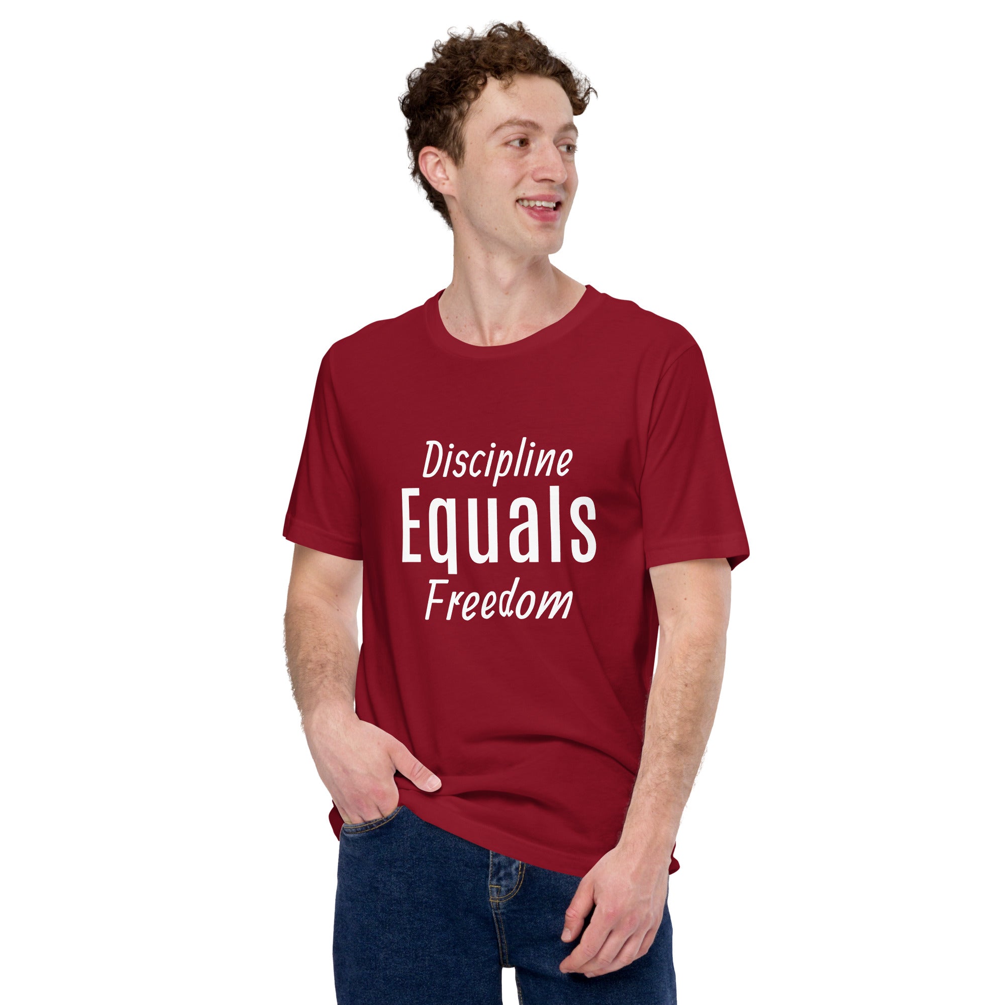 Discipline Equals Freedom Men T-shirt