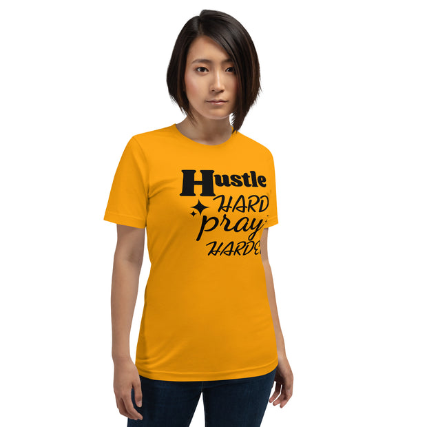 Hustle Hard Pray Harder Women t-shirt