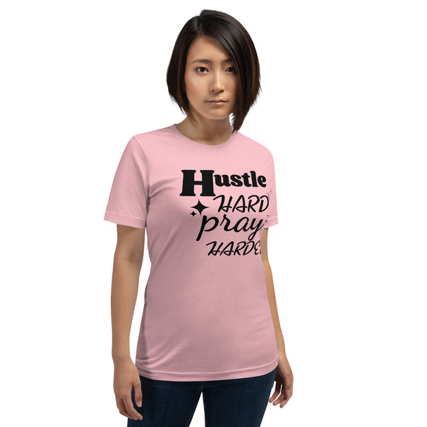 Hustle Hard Pray Harder Women t-shirt