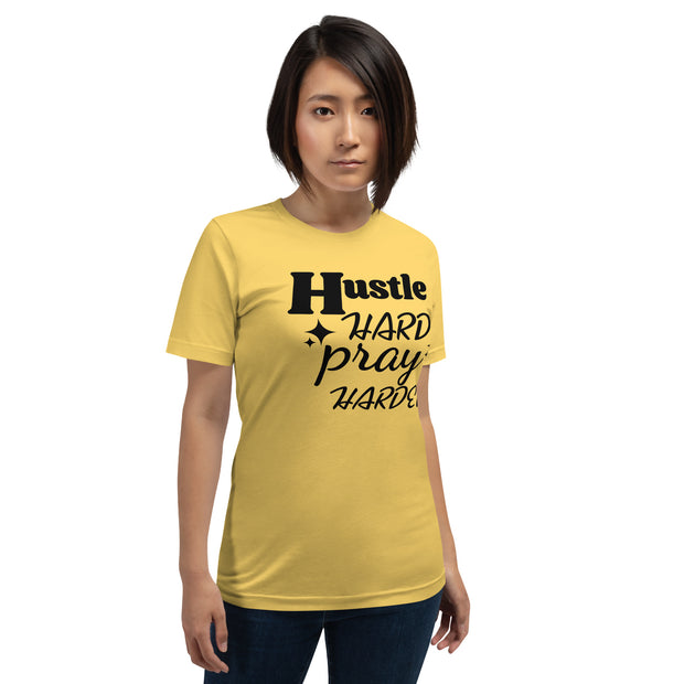 Hustle Hard Pray Harder Women t-shirt