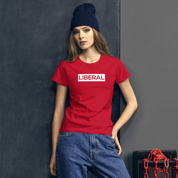 “Liberal” Women's short sleeve t-shirt