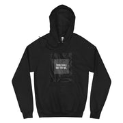 Thou shall not try me - Black Men's Fleece Hoodie