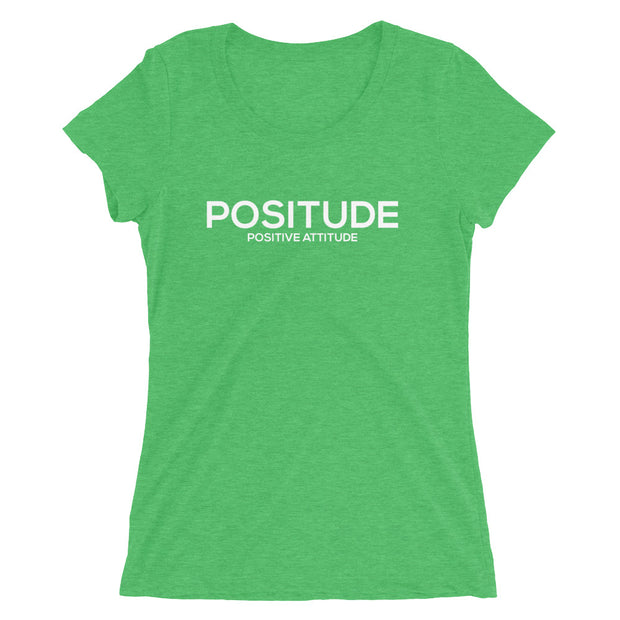 “Positude” Ladies' short sleeve t-shirt