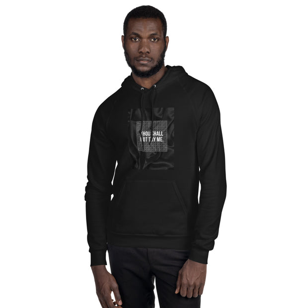 Thou shall not try me - Black Men's Fleece Hoodie