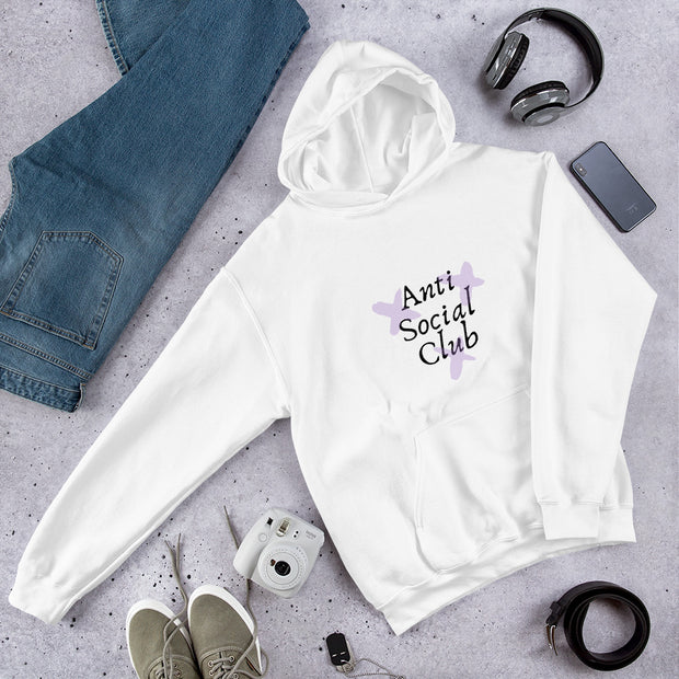 Anti Social Club - White Women Hoodie