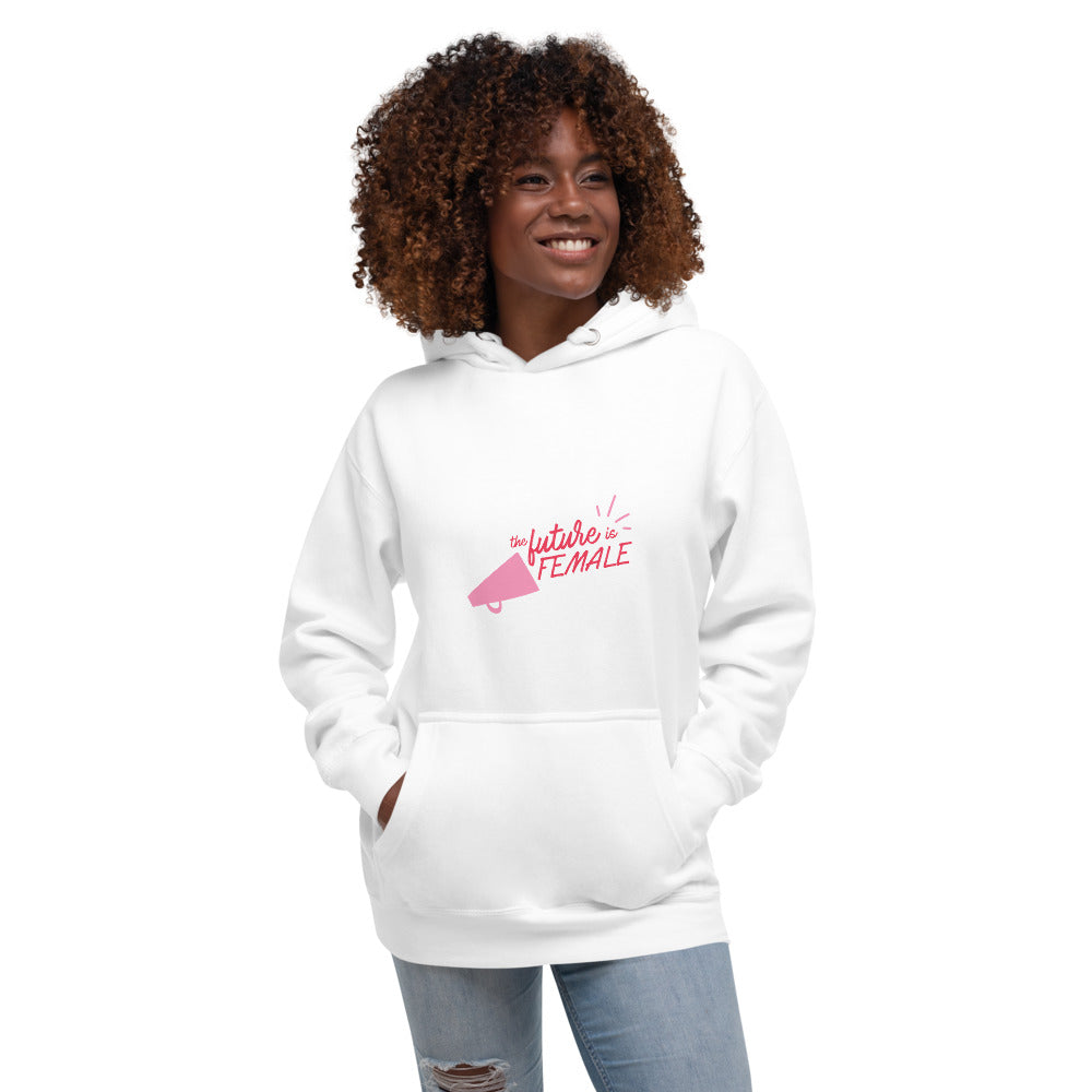 The Future is Female- Women's Cozy Cotton Hoodie