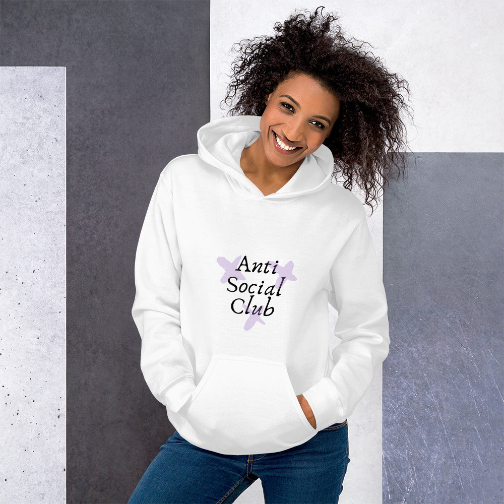 Anti Social Club - White Women Hoodie