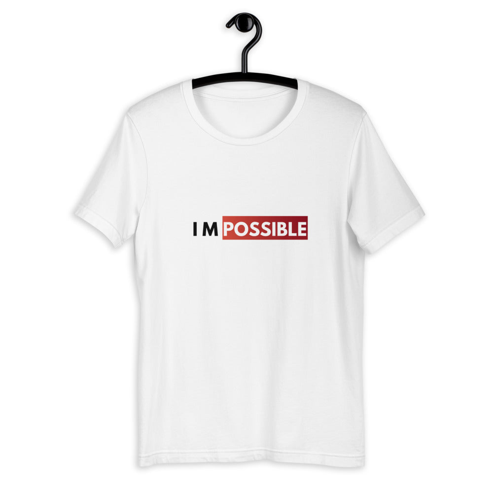 IM Possible - Men's White Short-Sleeve T-Shirt