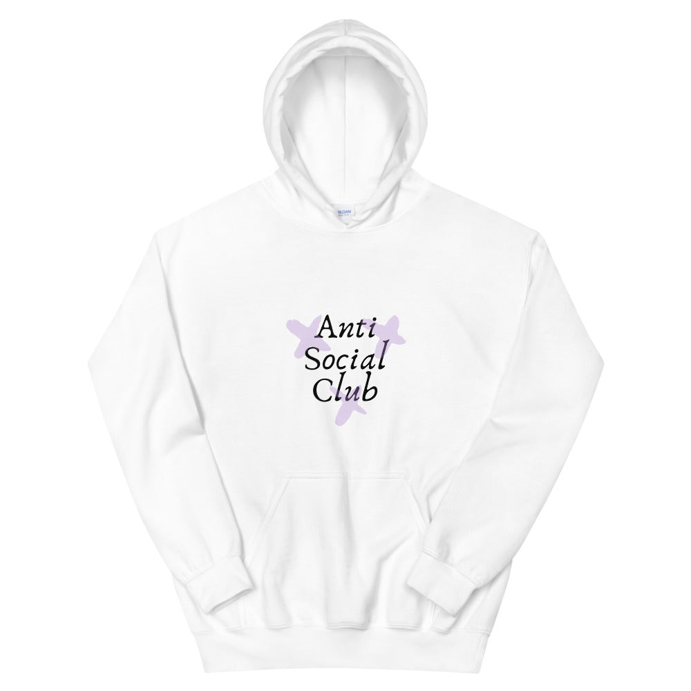 Anti Social Club - White Women Hoodie
