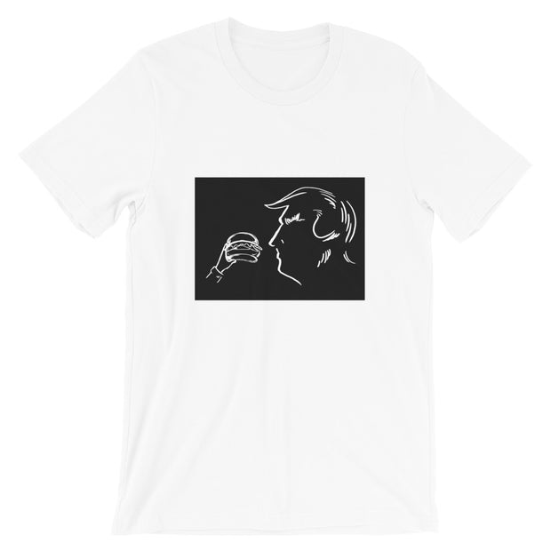 Trump Short-Sleeve Men's White T-Shirt