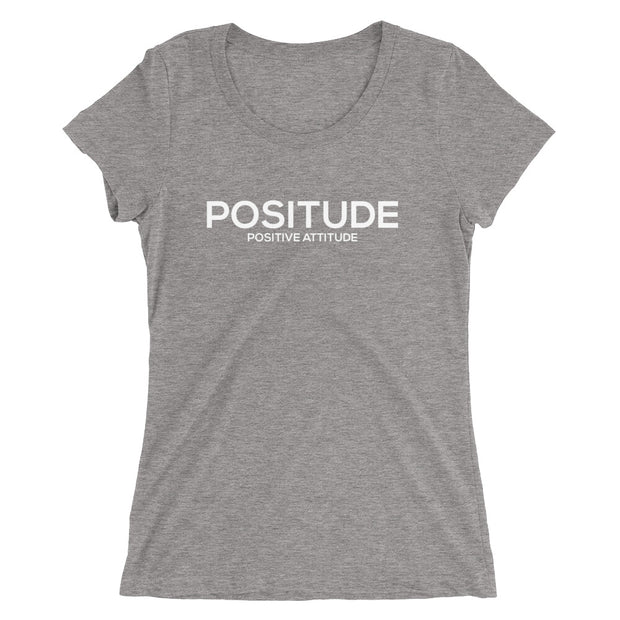 “Positude” Ladies' short sleeve t-shirt
