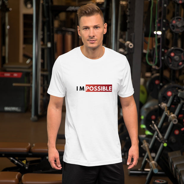 IM Possible - Men's White Short-Sleeve T-Shirt