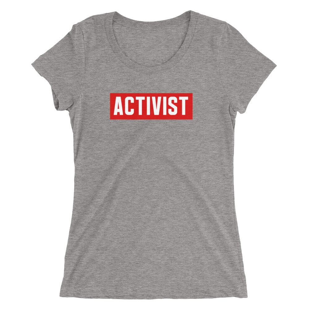 “Activist” Ladies' short sleeve t-shirt