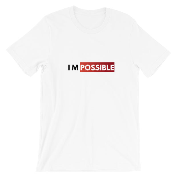 IM Possible - Men's White Short-Sleeve T-Shirt