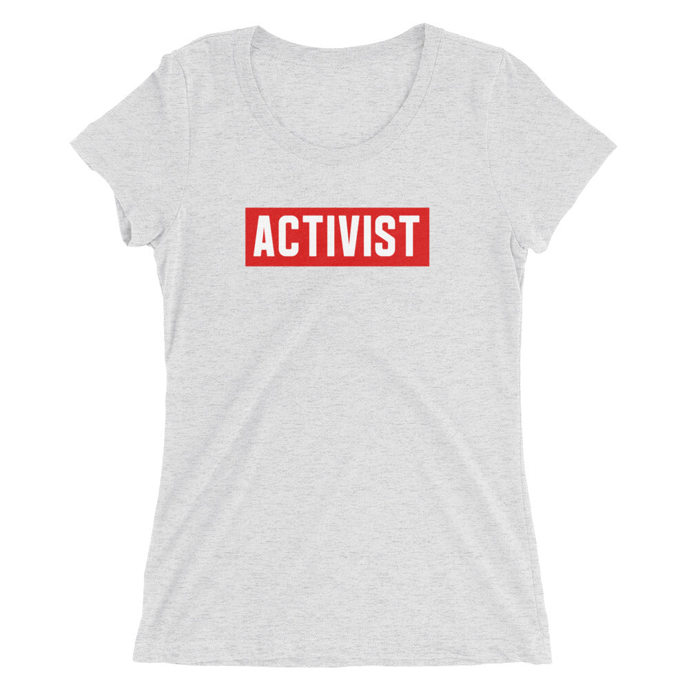 “Activist” Ladies' short sleeve t-shirt