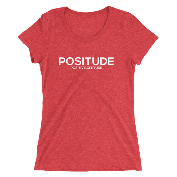 “Positude” Ladies' short sleeve t-shirt