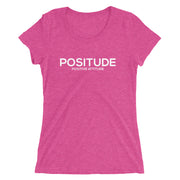 “Positude” Ladies' short sleeve t-shirt