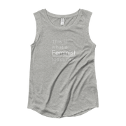 This is what a Feminist Looks Like Cap-Sleeve Tank