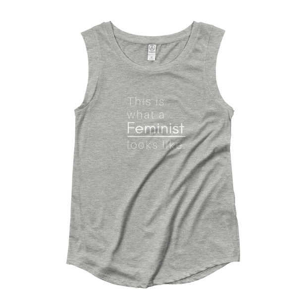 This is what a Feminist Looks Like Cap-Sleeve Tank