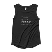 This is what a Feminist Looks Like Cap-Sleeve Tank