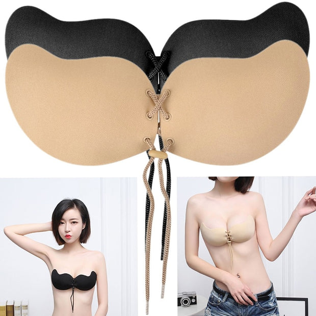 Invisible Silicone Sticky Push Up Bra