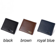 Men's Genuine Leather Smart Wallet