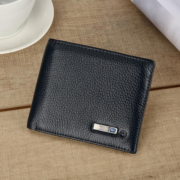 Men's Genuine Leather Smart Wallet