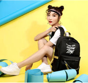 Chain Nylon Female Backpack