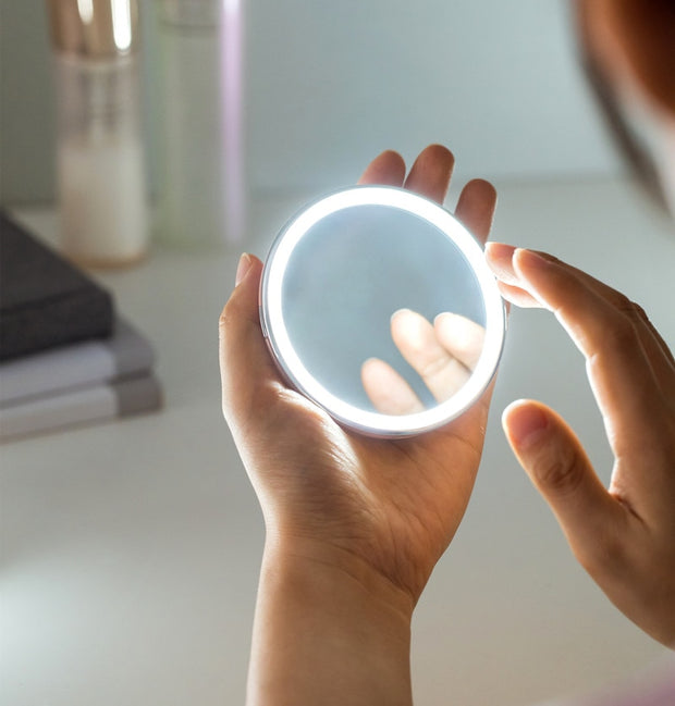 Portable LED Makeup Mirror