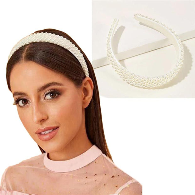 Elegant Pearl Headband
