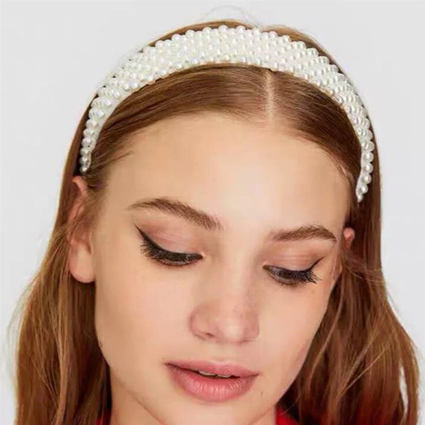 Elegant Pearl Headband