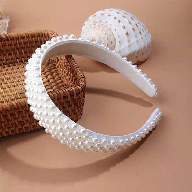 Elegant Pearl Headband