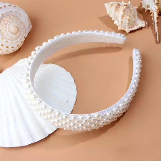 Elegant Pearl Headband