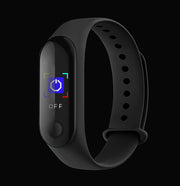 Silicone Fitness Tracker Smartwatch