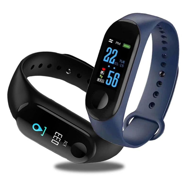 Silicone Fitness Tracker Smartwatch