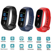 Silicone Fitness Tracker Smartwatch