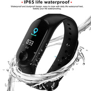 Silicone Fitness Tracker Smartwatch