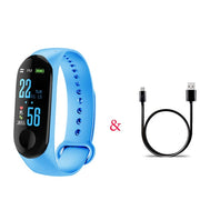 Silicone Fitness Tracker Smartwatch