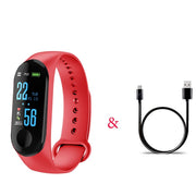Silicone Fitness Tracker Smartwatch