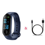 Silicone Fitness Tracker Smartwatch