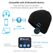 Winter Warm Music Cap With Gloves
