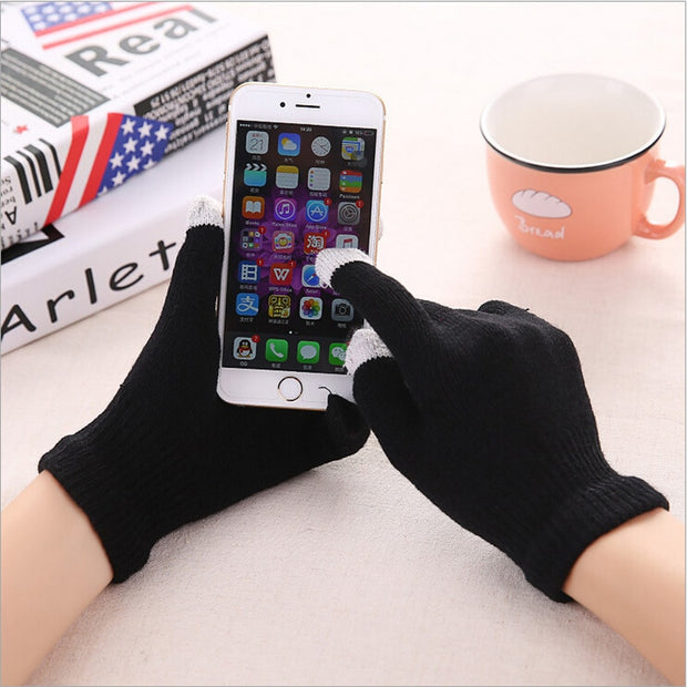 Winter Warm Music Cap With Gloves