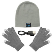 Winter Warm Music Cap With Gloves